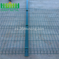 Polvo revestido triángulo Curved Metal Fencing